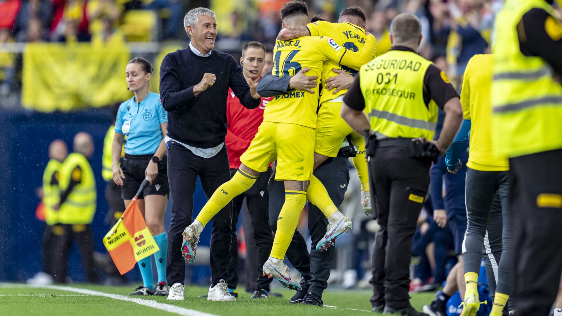 El Villarreal de Setién, contundente y liguero