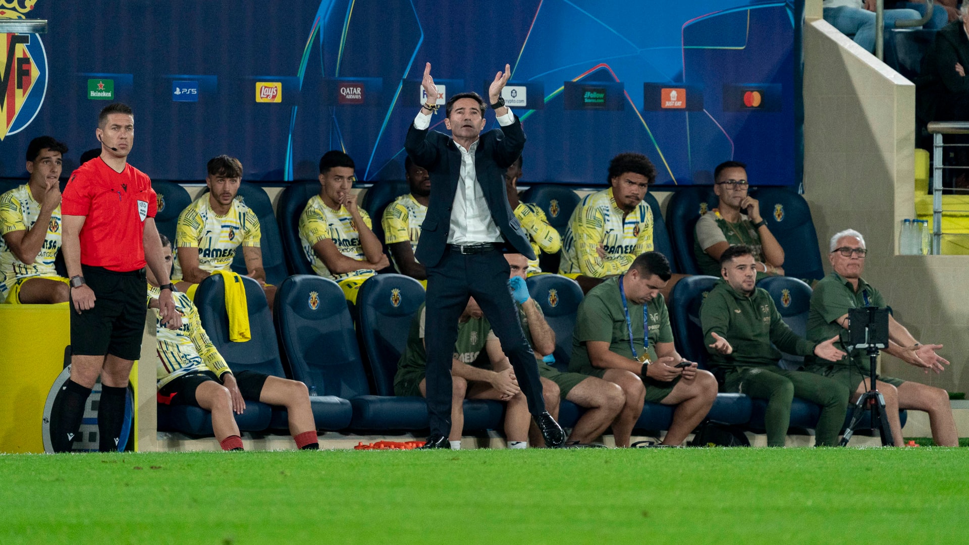 Marcelino: “Estoy muy orgulloso porque este equipo ha demostrado alma y ambición”