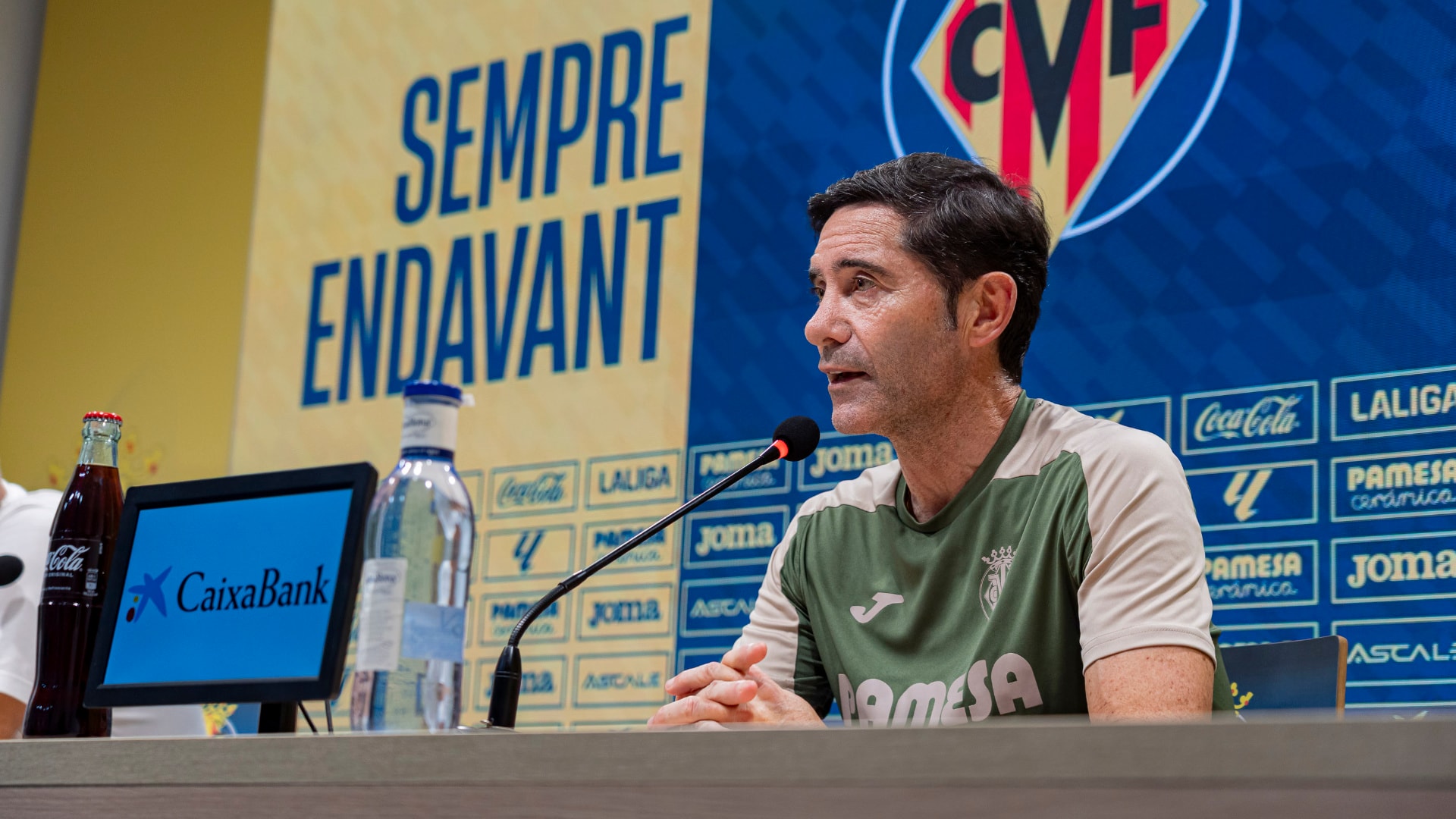 Marcelino: “El Espanyol es muy competitivo y nos va a exigir mucho a nivel físico”