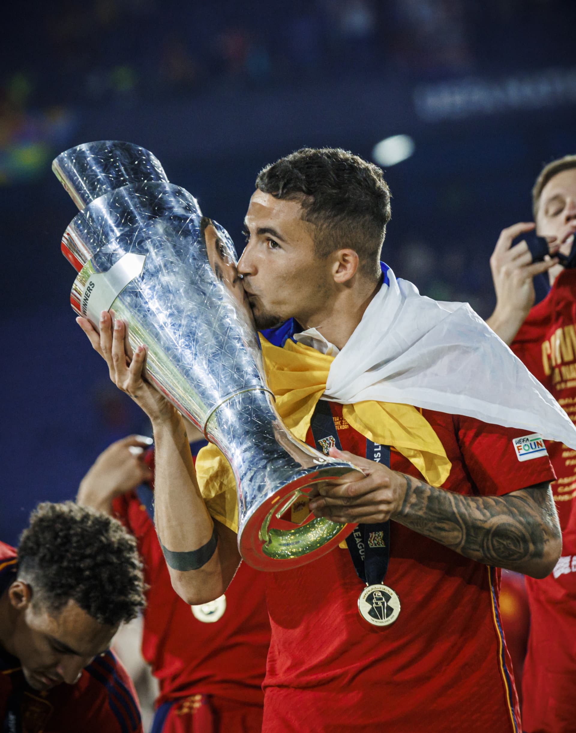 2023-06-18 Celebracion final Nations League Croacia España _11