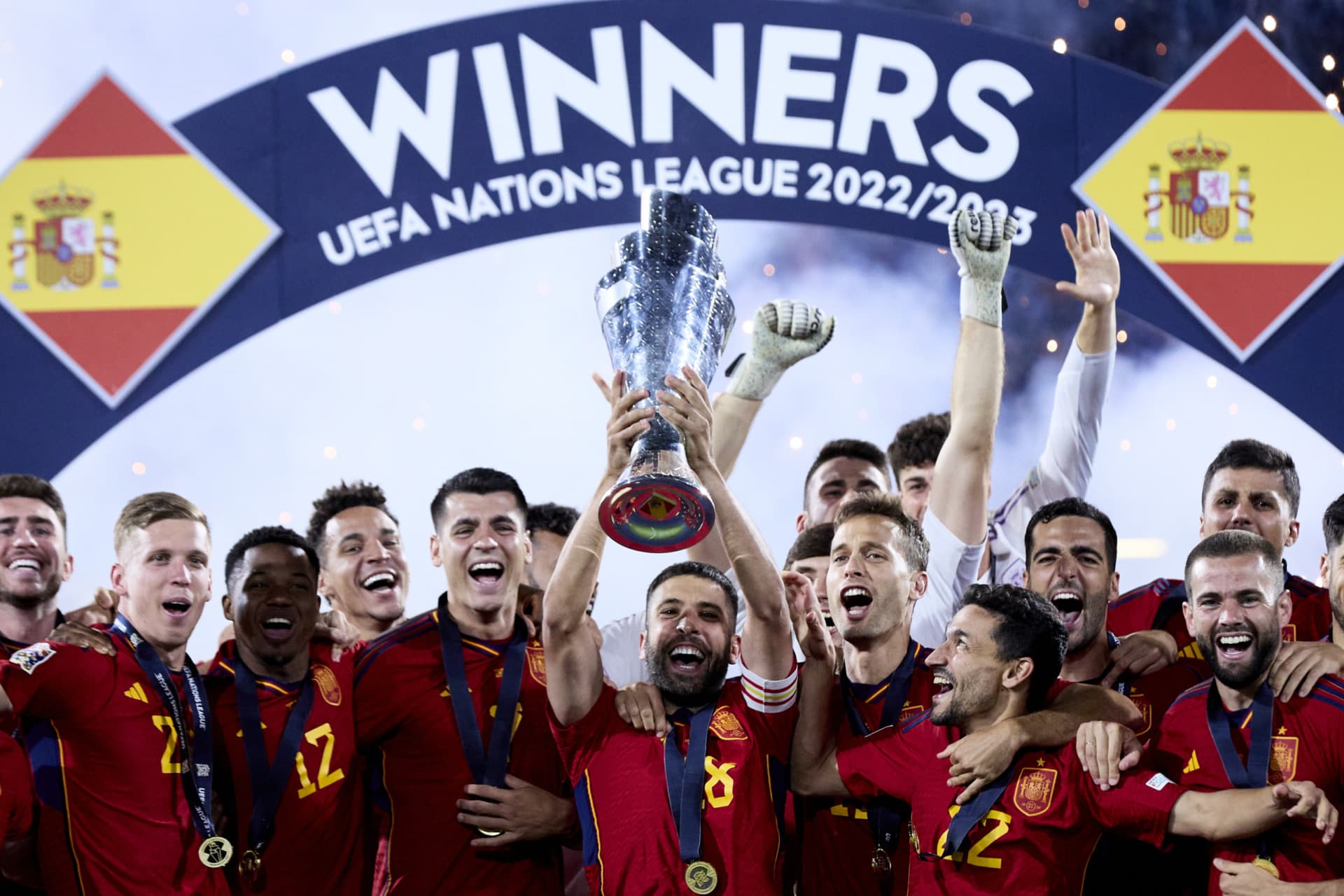 SELECCION DE ESPAÑA 23 NATIONS LEAGUE 23 SELECCION DE CROACIA 23