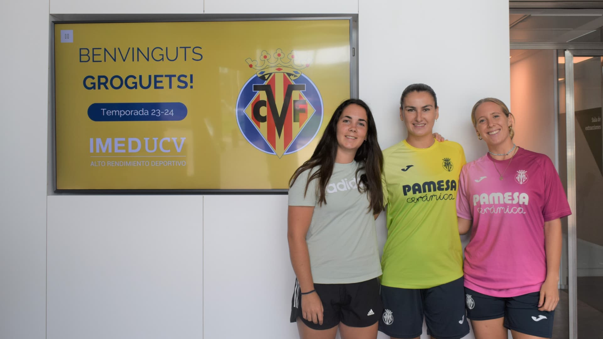 El Villarreal Femenino completa las pruebas médicas