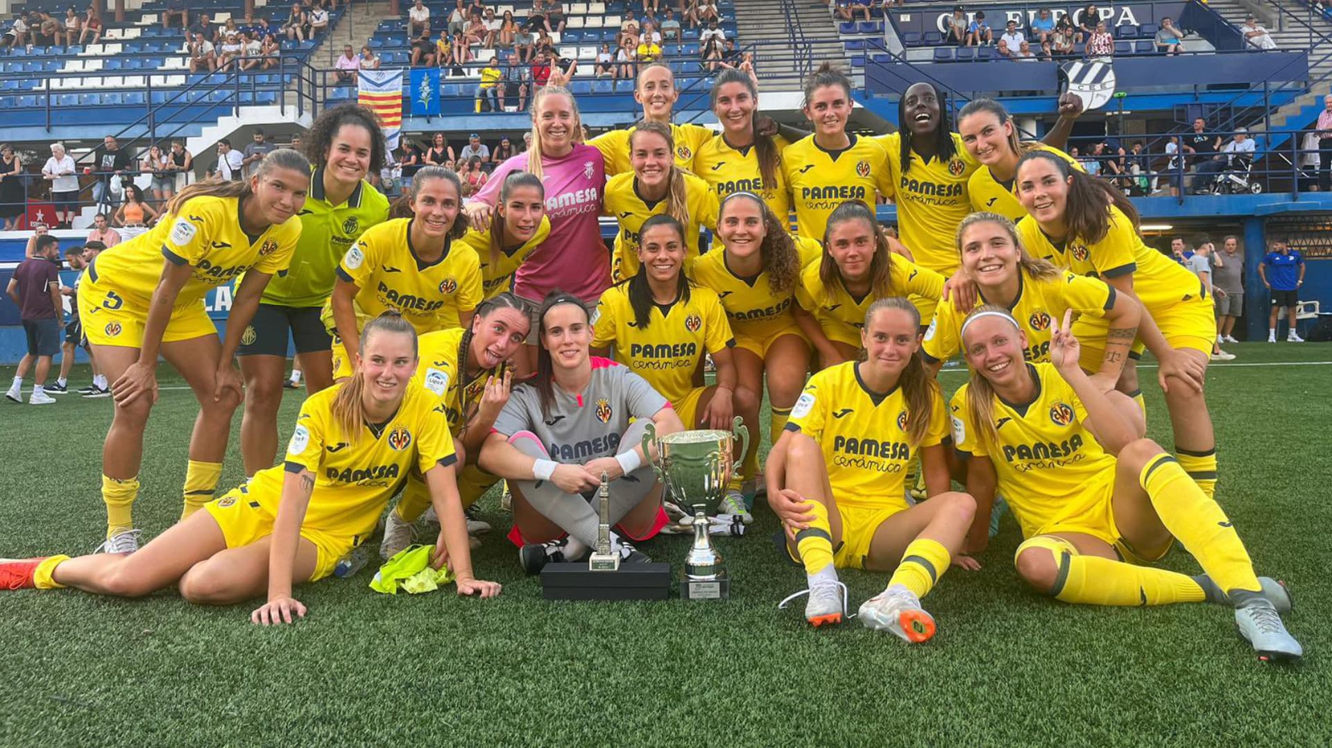 El Villarreal Femenino se alza con el trofeo Vila de Gràcia (2-4)