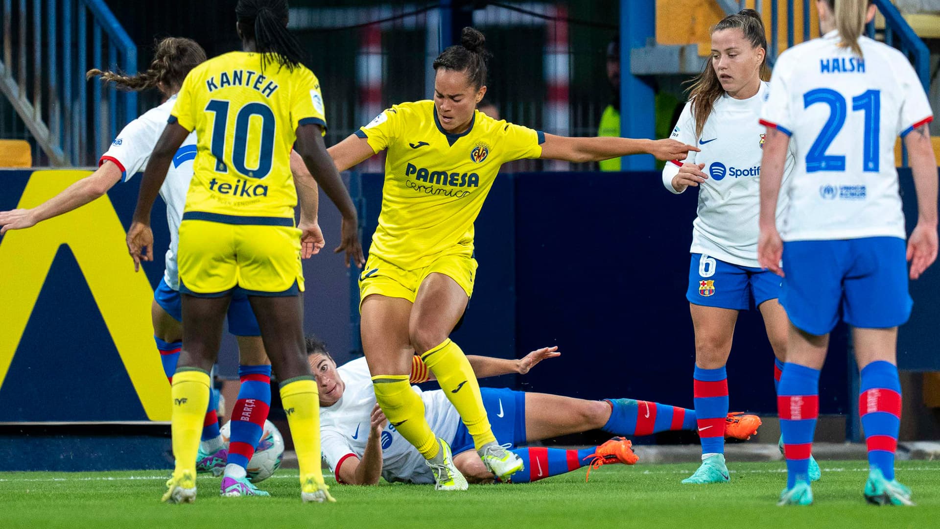 El Villarreal Femenino cae ante el Barça (0-6)