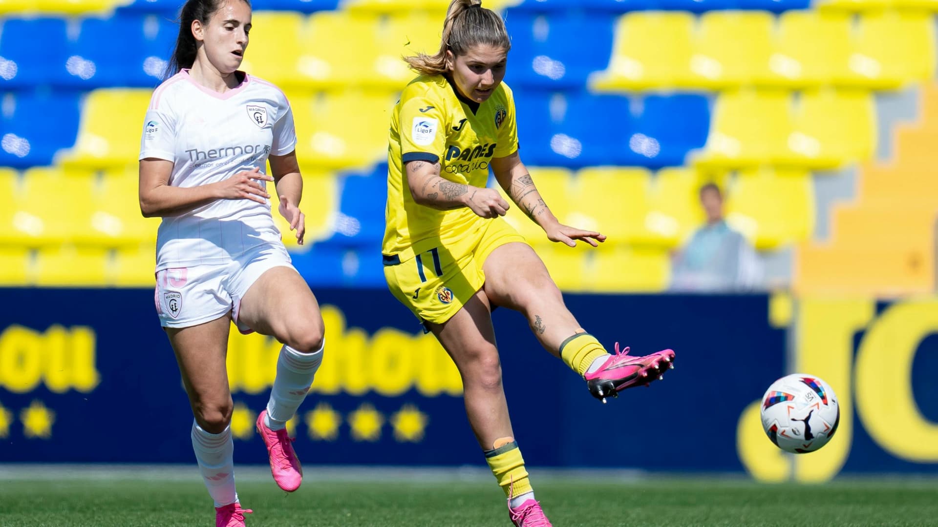 El Villarreal Femenino pierde ante el Madrid CFF (1-4)