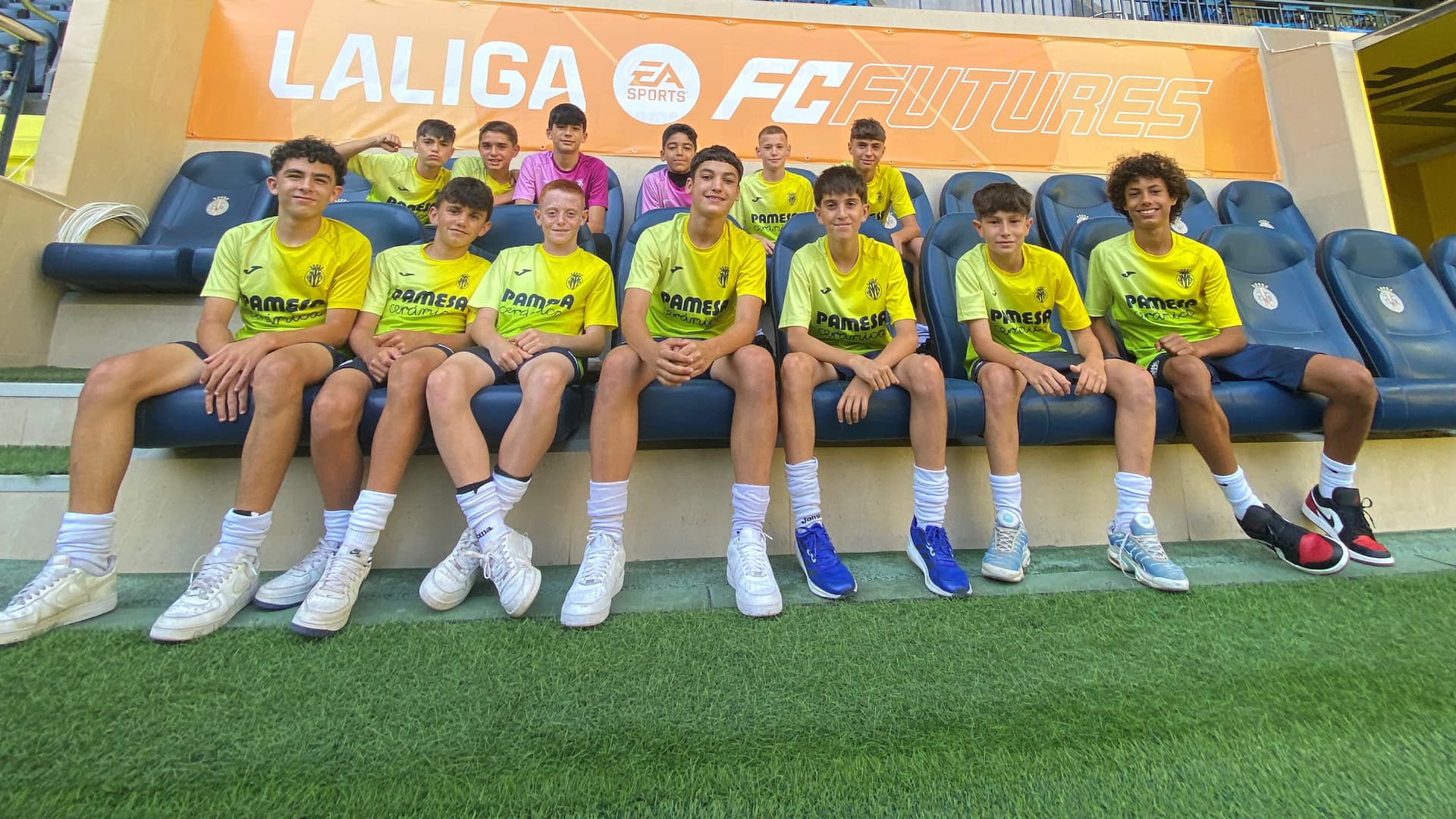 El Alevín A prepara LALIGA FC Futures en La Cerámica