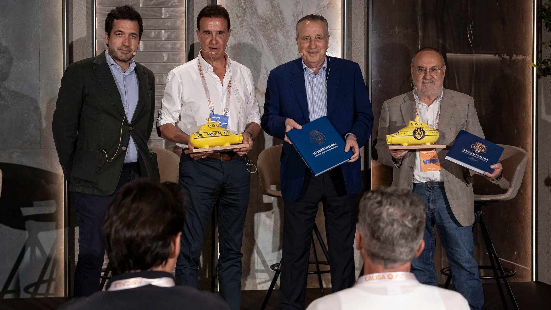 El Villarreal participa en una tertulia exclusiva de ASCALE