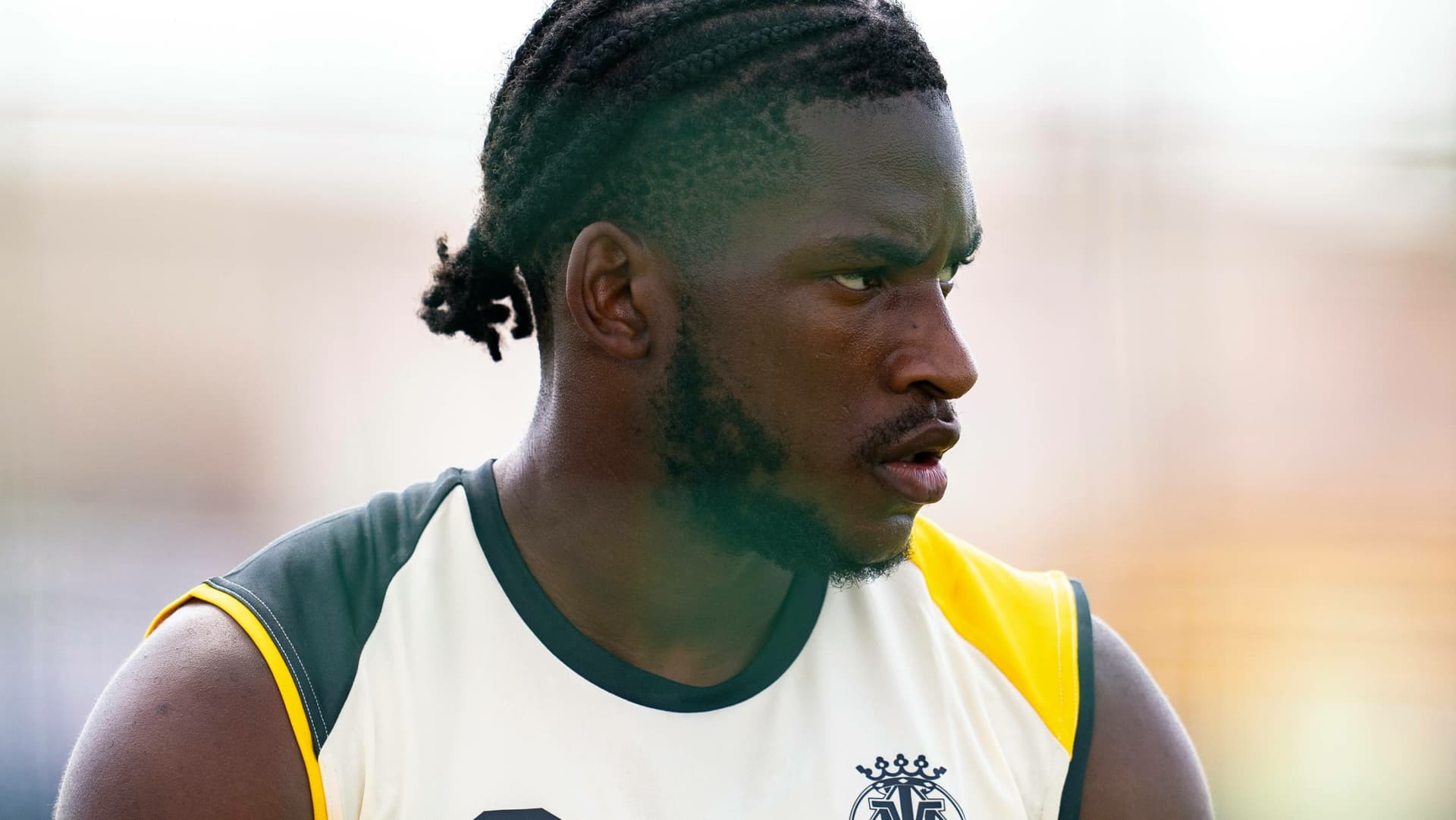 La presentació de Willy Kambwala, aquest dijous