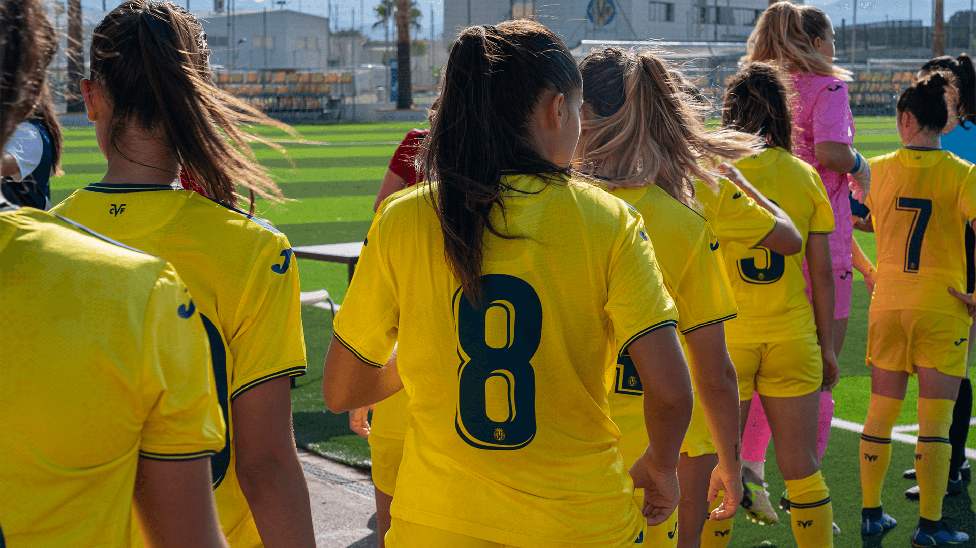 Dorsales del Villarreal Femenino para la temporada 24/25