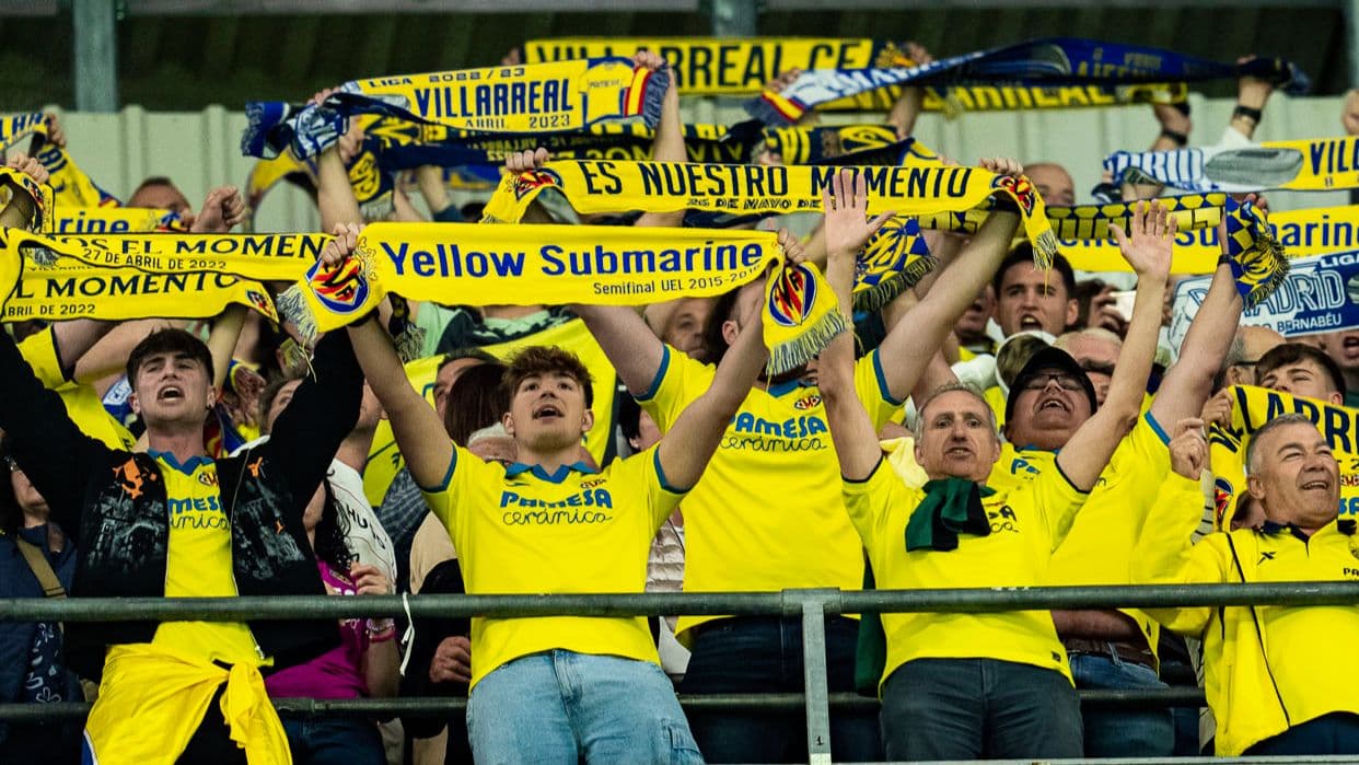 ¡Anima al Villarreal en el Bernabéu!