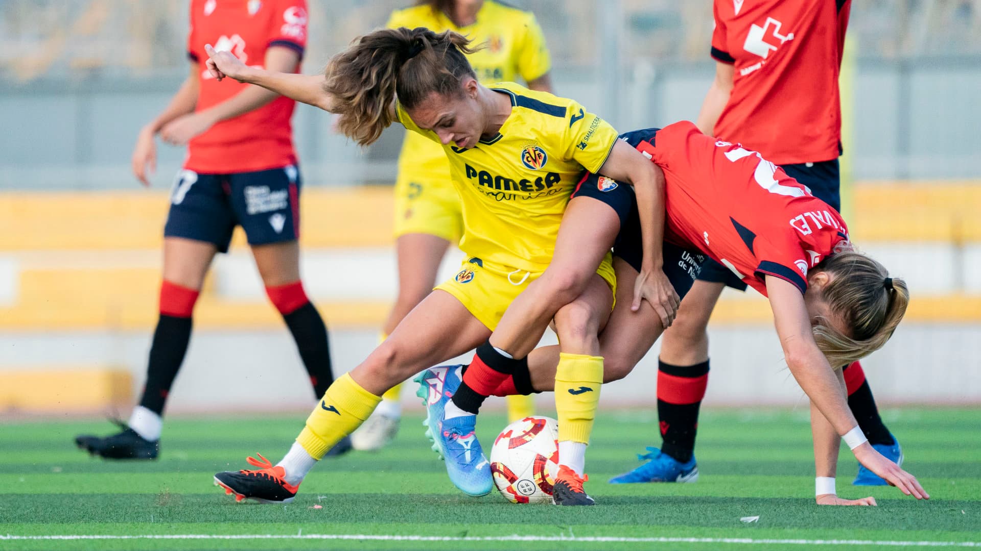 Derrota de las groguetes ante Osasuna (1-3)