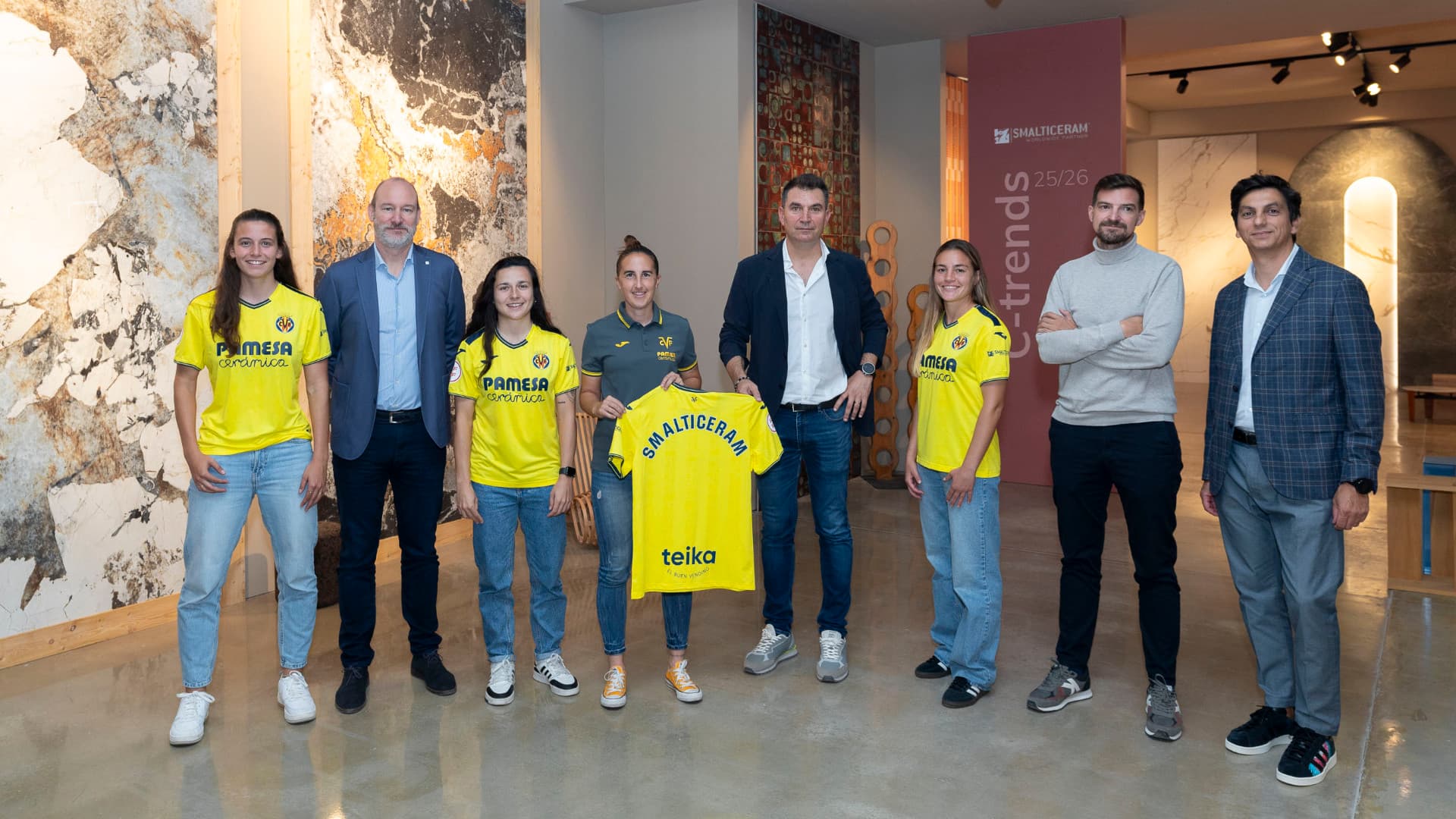 Smalticeram España, nuevo patrocinador oficial del Villarreal Femenino