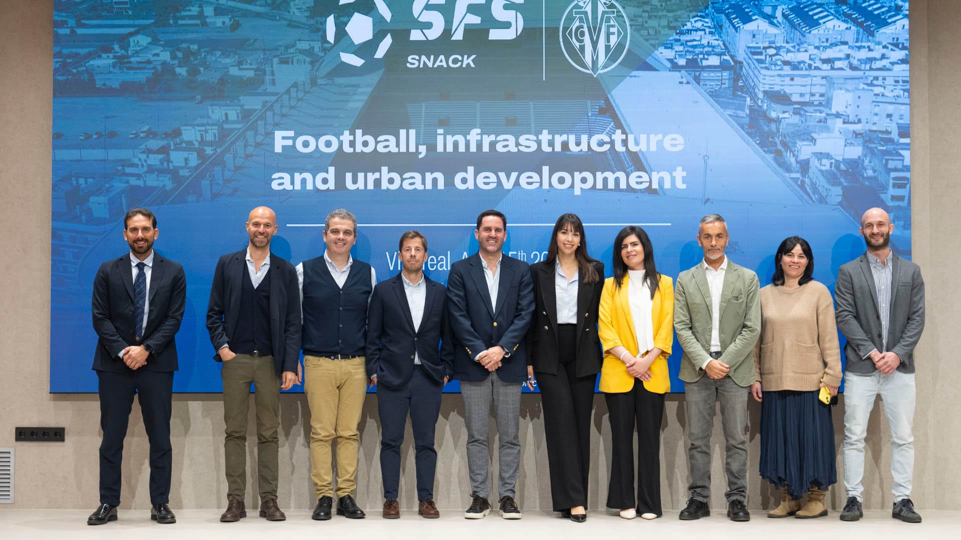 El Estadio de la Cerámica alberga el Social Football Summit Snack