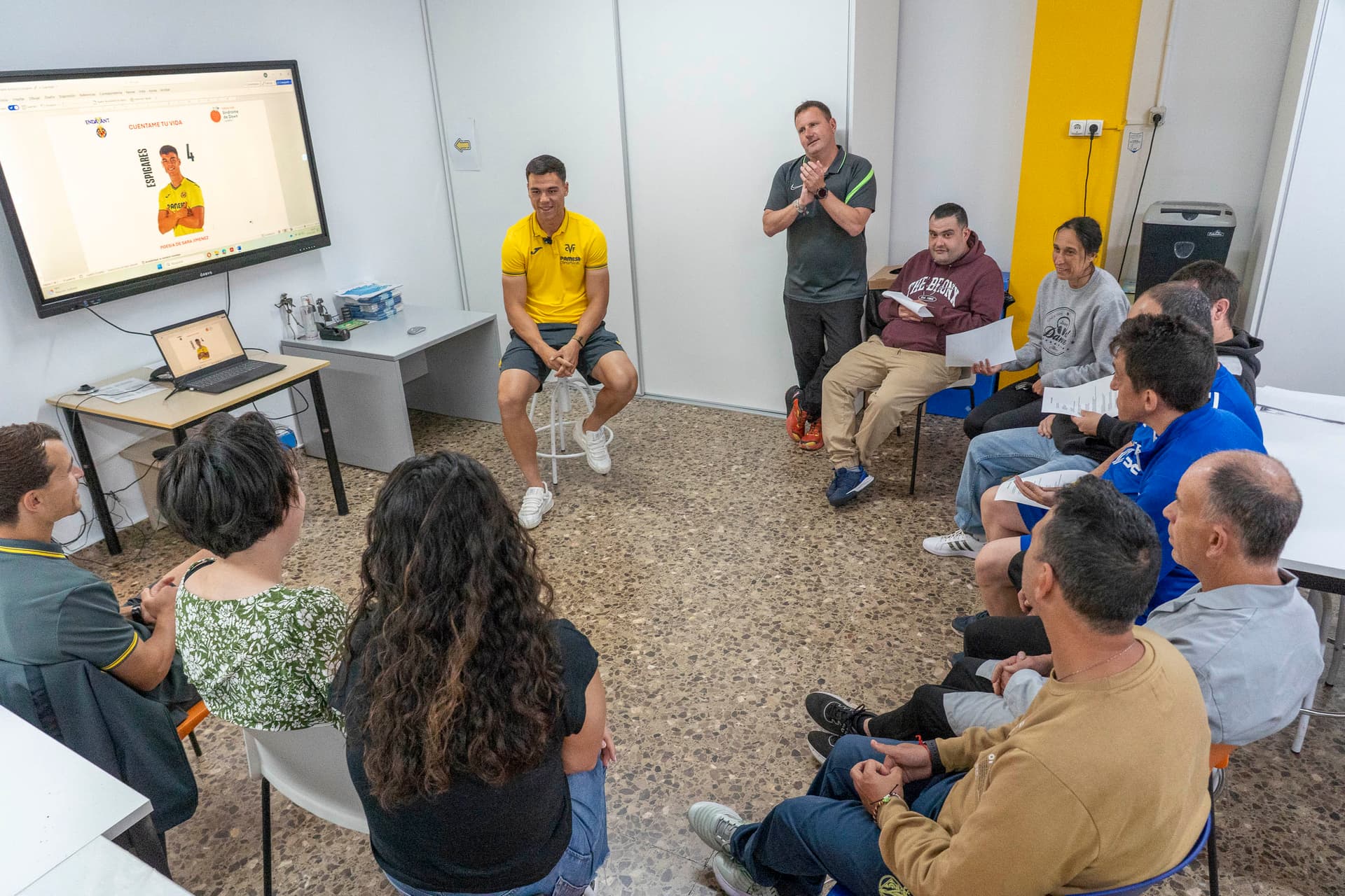 Espigares shares his most personal side with Down Castellón