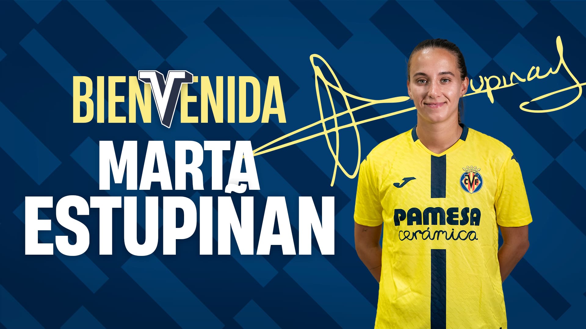 Marta Estupiñán apuntala la zaga del Villarreal Femenino