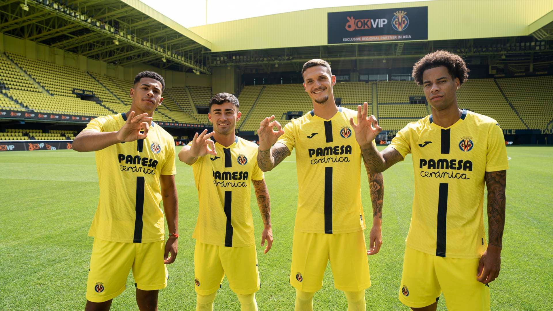 OKVIP will be Villarreal’s Official Betting Partner until 2027