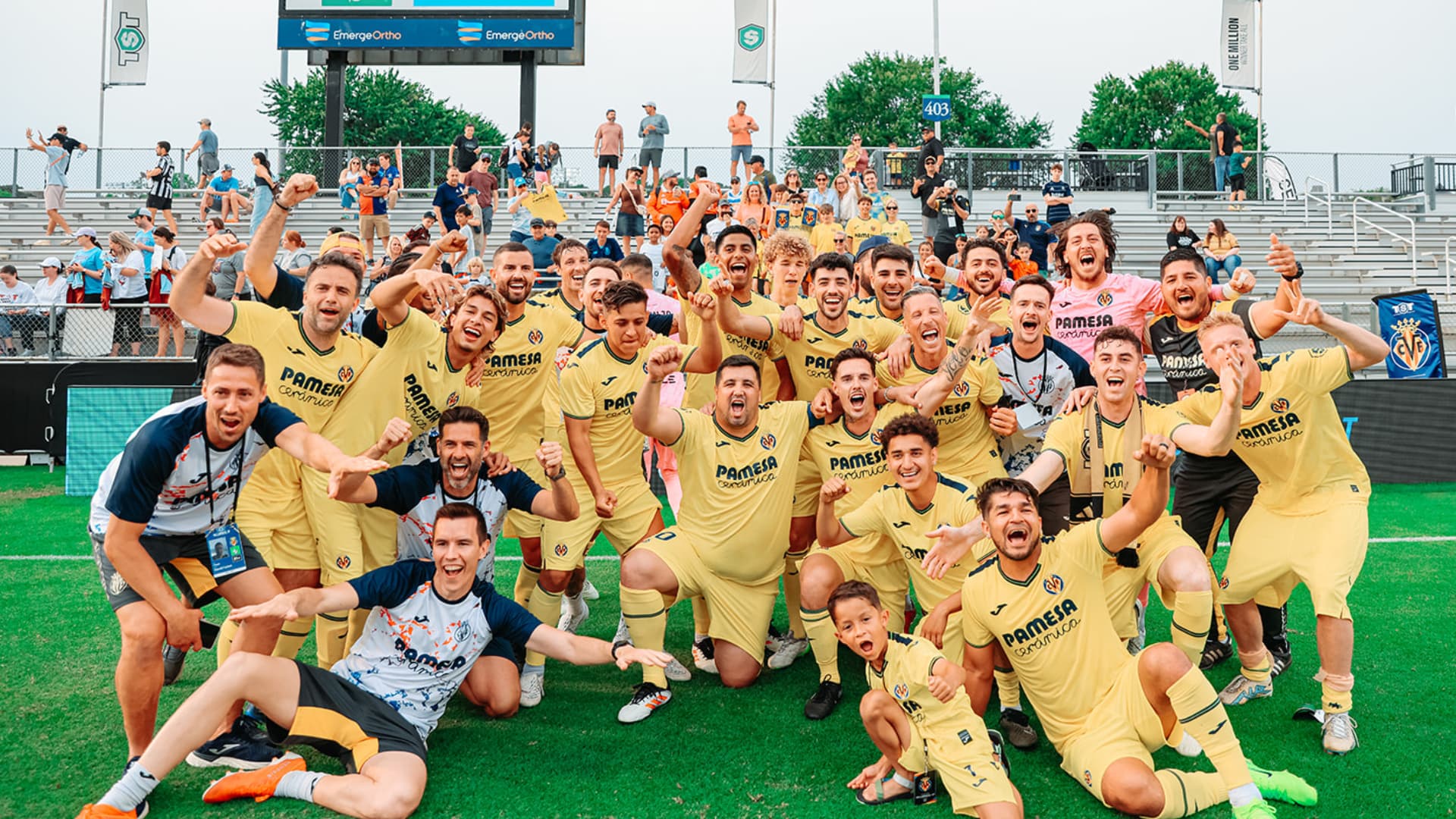 Villarreal return to TST