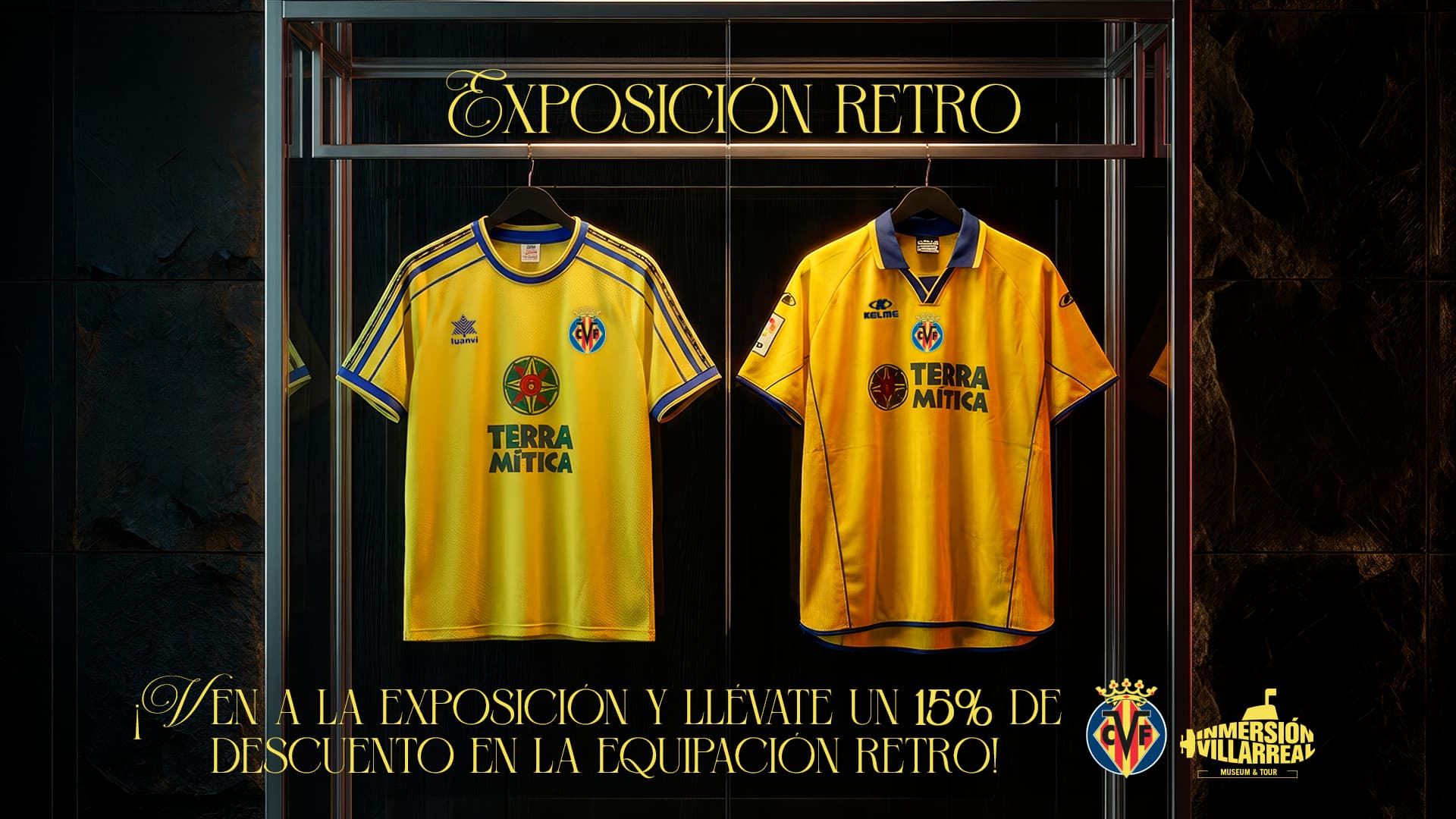 ¡Ven a la exposición retro de Inmersión Villarreal!