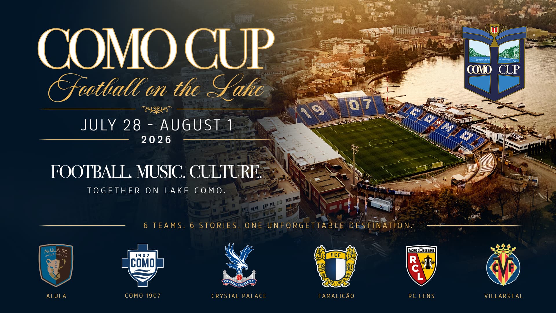 Villarreal confirm their participation in the Como Cup