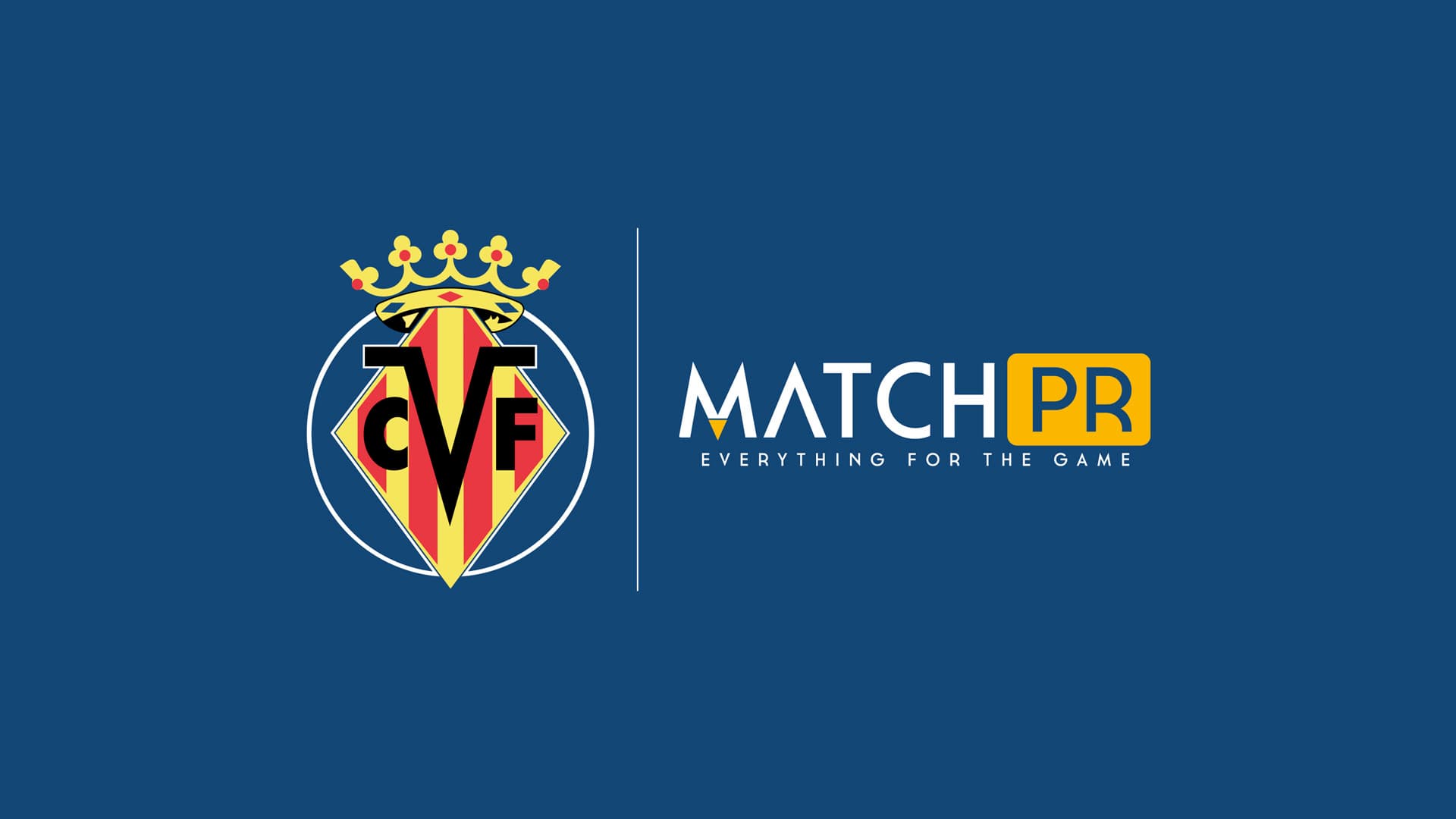 El Villarreal CF firma un acuerdo de colaboración con Match PR
