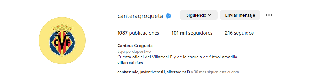 Instagram Cantera Grogueta