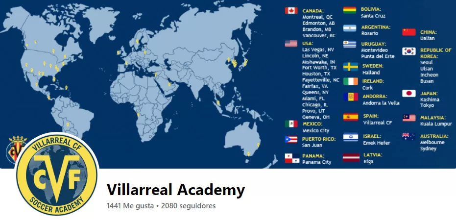 Facebook Villarreal Academy