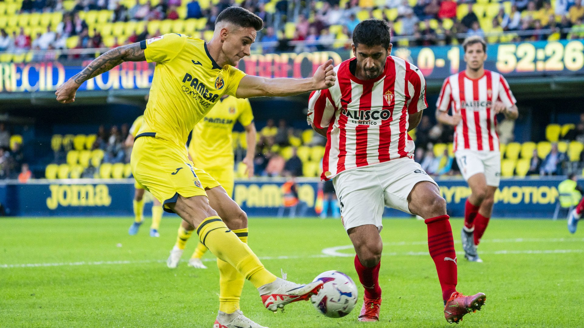 Villarreal b vs sporting gijón