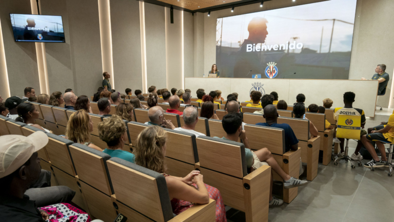 bienvenida futbol base