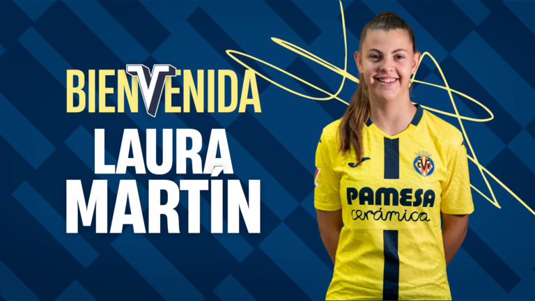 Laura Martín, nou reforç del Villarreal Femení LAURA MARTIN FICHAJE FEM BANNER 1920X1080