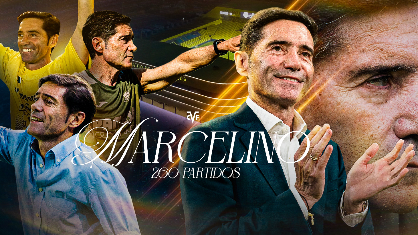 Marcelino 260 partidos