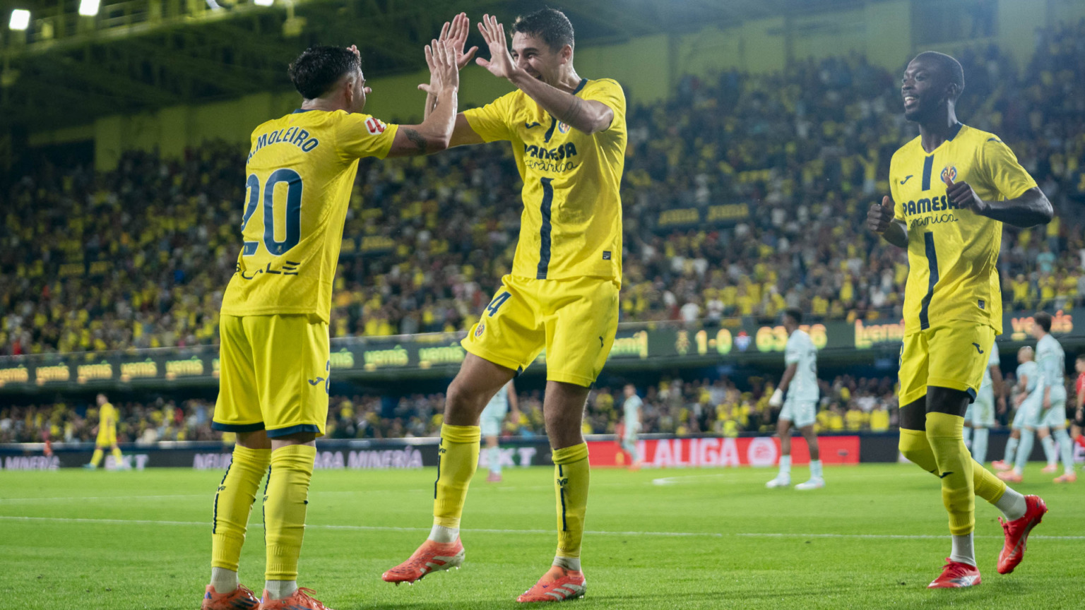 Villarreal 2 2 Betis partido