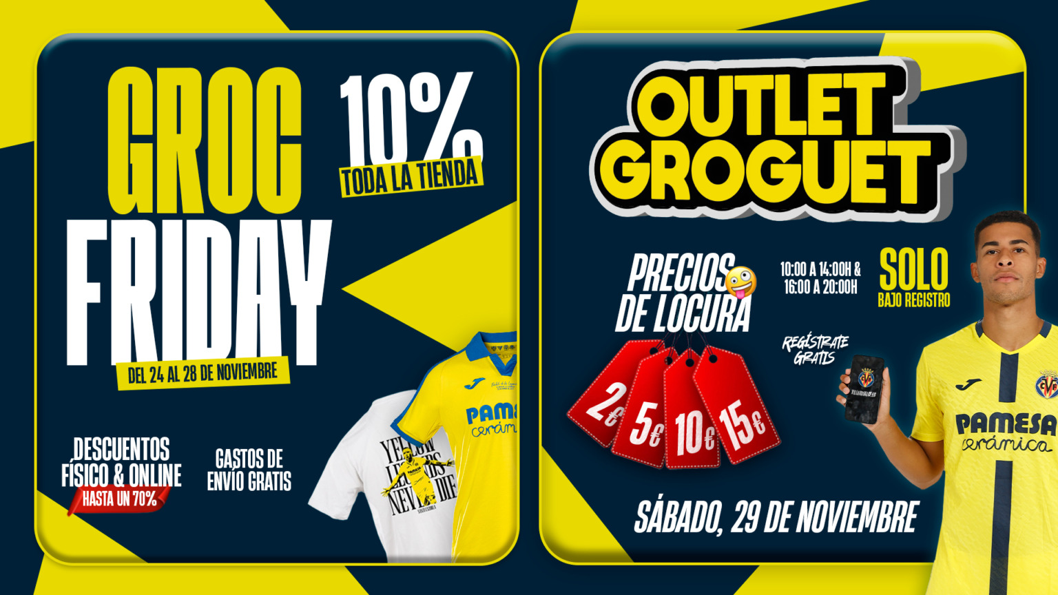 Prepara’t per a la gran setmana del Groc Friday! SEMANA GROC FRIDAY BANNER 1920X1080 2