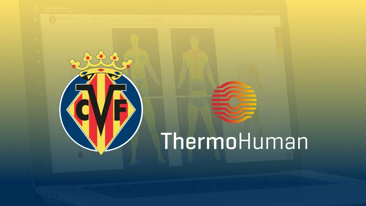 El Villarreal CF incorpora la tecnología ThermoHuman en su estructura de rendimiento