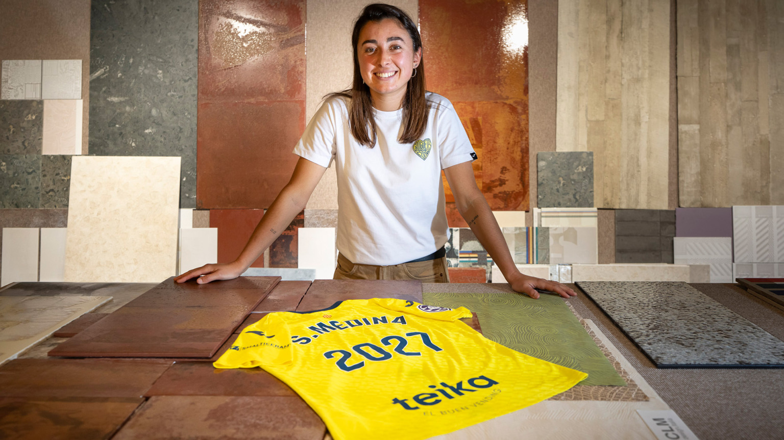 Sara Medina, grogueta de cor