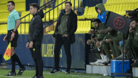 Albelda: “Només guanyarem si defenem molt bé contra el Sevilla Atlético” Albelda vs Marbella