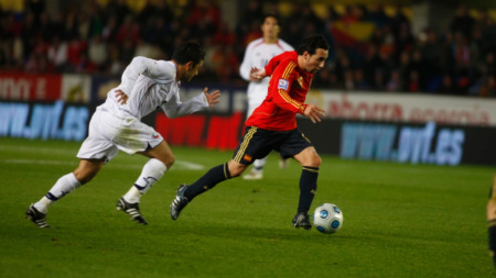 Sello groguet en la Selección Española